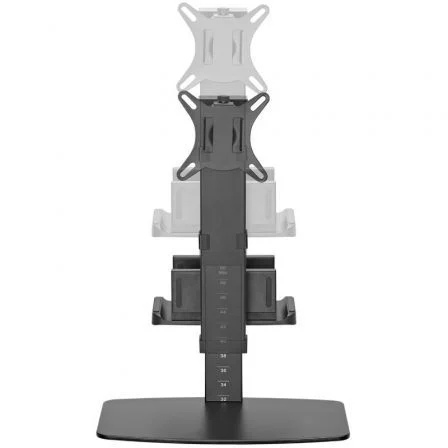 Aisens Soporte de Mesa ECO para Monitor/TV y Mini PC de 17-32 pulgadas, Negro